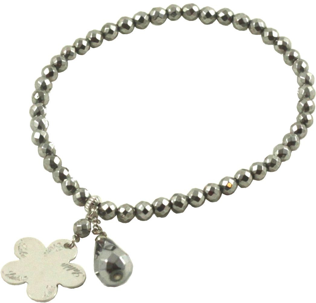 Bracciale Como Lake agata rodiata